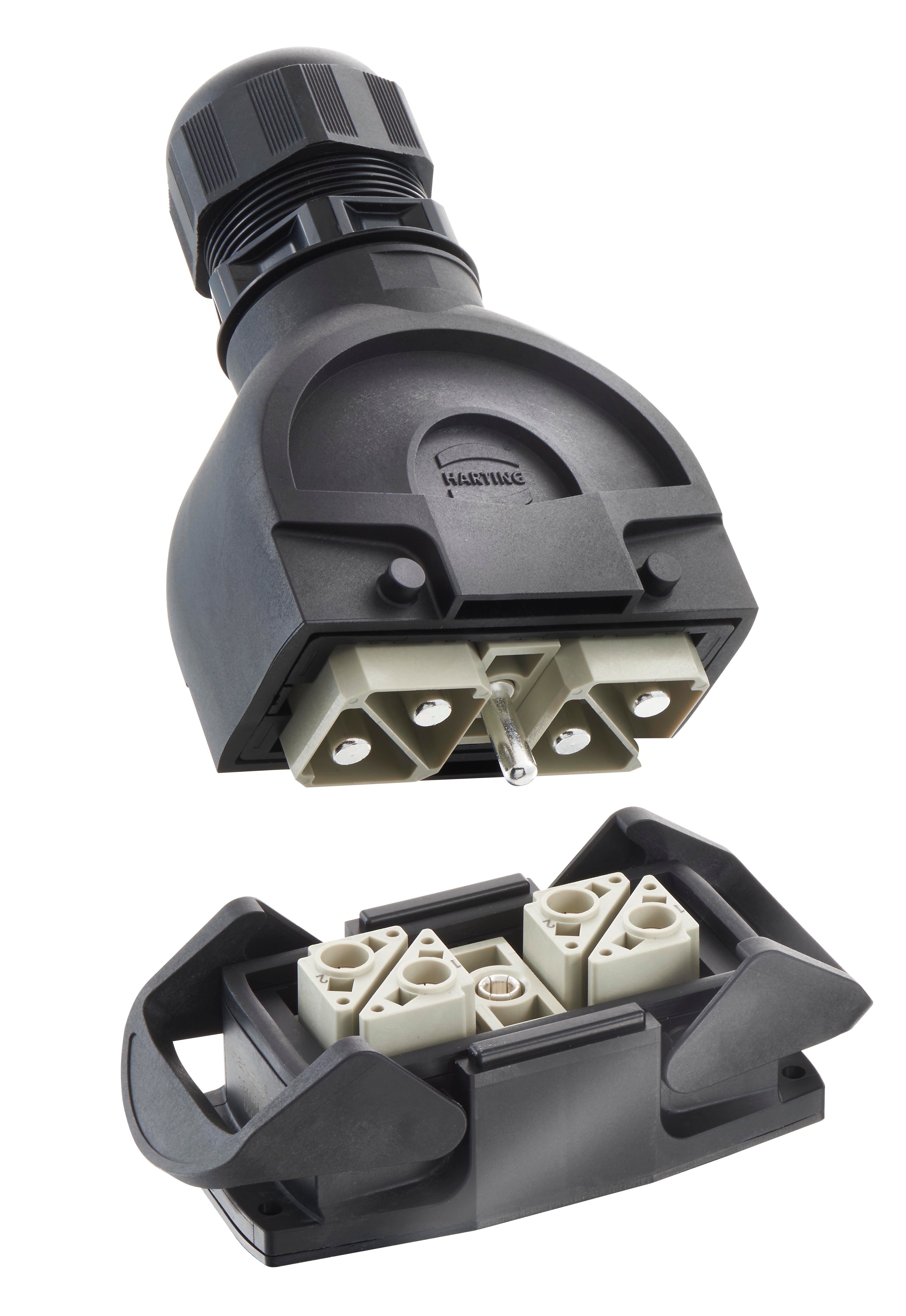 Reduce costs and wiring errors with Han-Eco® connectors